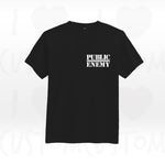 T-shirt ilovecustom noir PUBLIC ENEMY FIGHT THE POWER