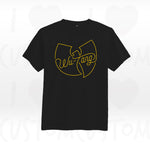 T-shirt ilovecustom noir WU TANG LINE