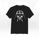 T-shirt ilovecustom noir dark vador