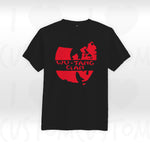 T-shirt ilovecustom wu tang clan logo rouge