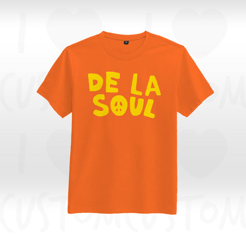 T-shirt ilovecustom de la soul logo jaune