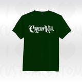 T-shirt ilovecustom Cypress hill logo blanc