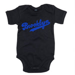 body bébé ilovecustom noir brooklyn ligue bleu