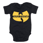 body bébé ilovecustom noir wu tang jaune