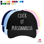 Casquette baseball personnalisé