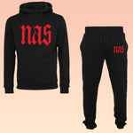 ensemble Jogging coupe large noir NAS illmatic