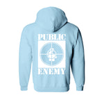 Sweat capuche hiphophood épais public enemy Sky blue