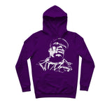 Sweat capuche épais violet hiphophood notorious big