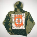 Sweat capuche Coolers Brand acid olive green public enemy