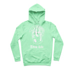 Sweat capuche épais vert mint hiphophood 2pac thug life