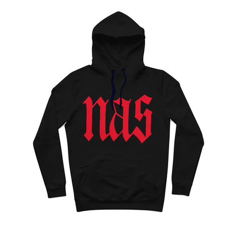 sweat capuche hiphophood épais Nas illmatic noir