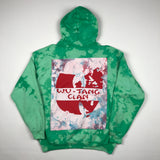 Sweat capuche Coolers Brand acid Green Wu tang clan