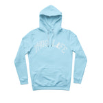 sweat capuche épais Sky blue  hiphophood thug Life tattoo