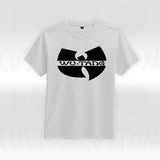 T-shirt ilovecustom wu tang logo noir