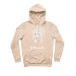 Sweat capuche épais beige hiphophood 2pac thug life