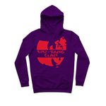 sweat capuche épais violet hiphophood wu tang clan