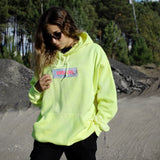 Sweat capuche Coolers Brand acid néon yellow