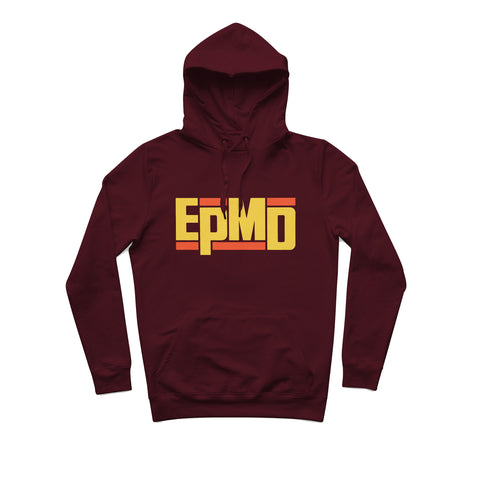 sweat capuche épais rouge bordeaux hiphophood EPMD