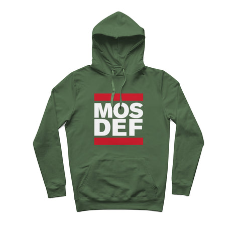 sweat capuche épais vert olive hiphophood MOS DEF