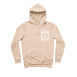 Sweat capuche hiphophood épais public enemy beige