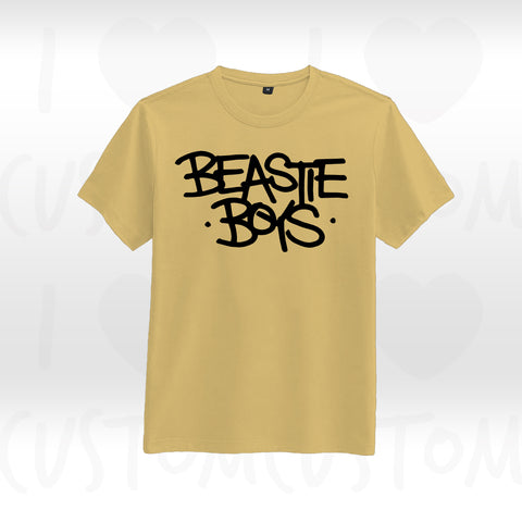 T-shirt ilovecustom Beastie boys logo noir