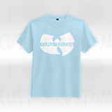 T-shirt ilovecustom wu tang logo blanc