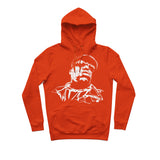 Sweat capuche épais orange hiphophood notorious big