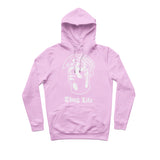 Sweat capuche épais rose hiphophood 2pac thug life