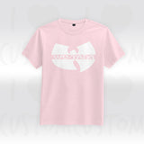 T-shirt ilovecustom wu tang logo blanc