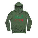 sweat capuche épais ATCQ vert olive