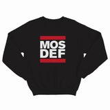 sweat col rond unisex logo MOS DEF run dmc