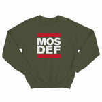 sweat col rond unisex logo MOS DEF run dmc