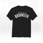 t-shirt ilovecustom noir HELLO BROOKLYN